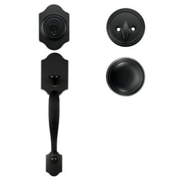 Italian Collection Single Cylinder Black Deadbolt Italian Collection Single Cylinder Black Deadbolt