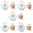 thumbnail image 3 of YIEMEEN Silicone Baby Face Baby Head Molds, Baby Shower Mould Clay Soap Chocolate Mold, 3 of 20