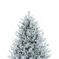 thumbnail image 6 of 7.5ft Frosted Christmas Tree with Lights, Christmas Tree Prelit with 3266 Branch Tips, 650 Warm Lights and Metal Stand by Homestock, 6 of 9