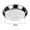34cm/13.38inch, variant on Stainless Steel Steamer Insert Foldable Pot Insert Vegetable Steaming Basket Multi-Size Universal Fit