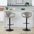 thumbnail image 5 of LumiSource Curva Adjustable Barstool - Set of 2, 5 of 10