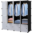 16 Cubby Storage Organizer Closet Clothes Storage Organizer Cube