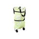 thumbnail image 1 of Naiovety Bolsa plegable de tela para carrito de compras, portátil y versátil, de gran capacidad, fuerte y duradera Almacenamiento y organización del hogar flores verdes, 1 of 6
