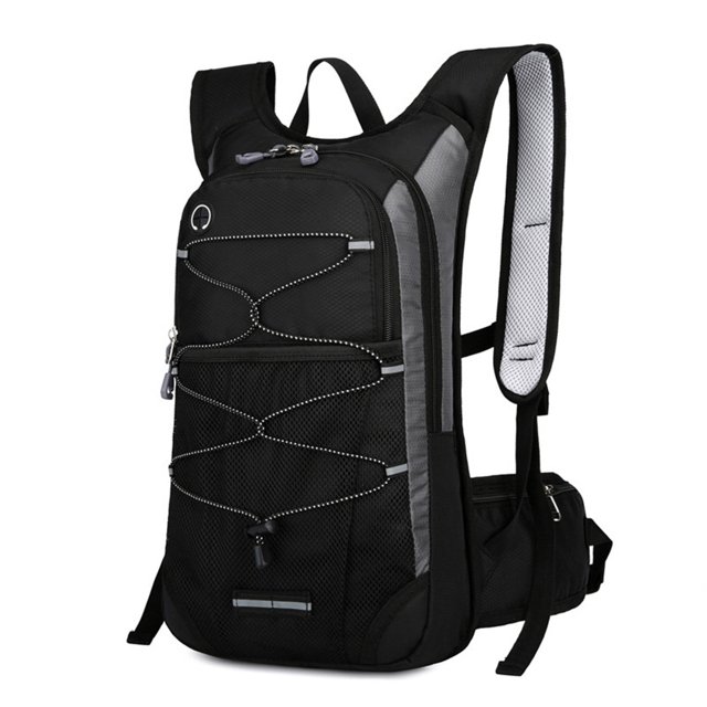 Mochila Para Acampar Mochila de escalada Oxford ligera e impermeable para viajes de oficina (negro) Ehuebsd Para Estrenar