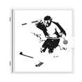 thumbnail image 1 of Black Skiing Winter Sport Illustration Photo Album Wallet Wedding Family 4x6, 1 of 3