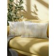 thumbnail image 5 of Outdoor Pillows Waterproof, Yellow Ombre Bedding Throw Pillows with Insert for Couch Sofa Bed, Modern Abstract Gradient Minimalist Art 12x20 Inch Pillowcases Decorative Camping Patio Pillow Set of 2, 5 of 8