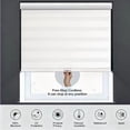 thumbnail image 3 of Zebra Shades Cordless Blinds for Windows, Free-Stop Shades with Valance,56W*60H, 3 of 6