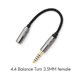 thumbnail image 5 of Hifi 4.4mm Balanced Headphone Adapter Audio Cable 4.4 Xlr 4 Pin Male To Female Angle, 5 of 5
