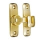 thumbnail image 1 of Cerradura para puerta corrediza de granero con pestillo abatible de 90 degree y 180 degree Oro brillante, 1 of 9