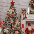 thumbnail image 3 of 12 Pack Artificial Glitter Berry Stem Ornaments, 17 Inches Christmas Berry Picks Branches Glittery Bead Sticks,Small Vase,Christmas Picks for Christmas Tree Decorations and Home Decor(Silver), 3 of 8