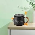 thumbnail image 3 of Taza de Taza de Cerámica de la vaso de Cerámica de Corgi 3D Taza de La de La Del Agua para de La Acción de Gracias (500 Ml) Negro BLESIY Taza de café de cerámica, 3 of 7