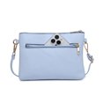 thumbnail image 6 of XB Womens Zip Purse Shoulder Handbag Leather Crossbody Bag Tassel Clutch Handbag Cell Phone Purse, 6 of 7