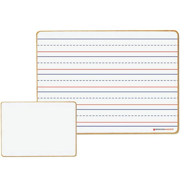 Magnetic Lined/Blank Dry Erase Board by Dowling Magnets