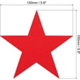 thumbnail image 2 of PATIKIL Découpes d'Étoiles, Lot de 150 Étoiles en Papier Rouges pour Décoration de Classe Projet d'Artisanat DIY Tableau d'Affichage Mural, 2 of 7