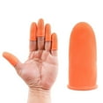 thumbnail image 3 of Nomeni Finger Cuff Static Gloves Cots Fingertip Finger Rubber 100 Protector Slip Kitchen，Dining & Bar, 3 of 7