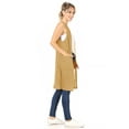 thumbnail image 2 of Women's Casual Solid Long Sleeveless Side Pockets Knit Vest, 2 of 5