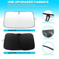 thumbnail image 3 of For Honda Accord 2023-2025 Car Windshield SunShade Visor UV Block Foldable Cover, 3 of 10