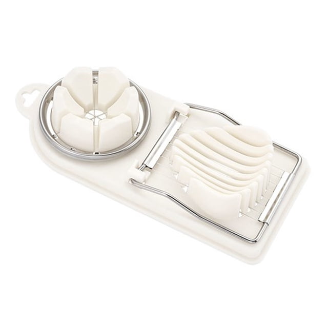 Máquina Para Hacer Ensalada De Huevos, Cortadora De Huevos PP De 2 Modos Para Frutos Rojos