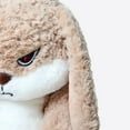 thumbnail image 5 of Grumpy Easter Bunny Stuffed Animal,Valentine's Day Plush Rabbit Stuffed Animals with Floppy Ears,Cuddly Soft Plush Toys Huggable,Perfect Valentine's Day Gift(38cm), 5 of 6