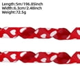 thumbnail image 2 of Fmbmuo Gift Box Heart Ribbon Valentines Day Water-Resistant Warm Decorations, Industrial Red Cloth Home Decor Ornaments for Gift Wrapping, 2 of 5