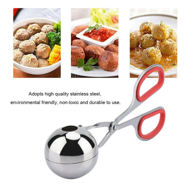 Moule à Boules de Riz en Acier Inoxydable 304, Moule à Pince pour Boules de Riz NOn Boulettes, Outil de Cuisine, Moule à Cake Pop