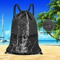 thumbnail image 5 of Drawstring Backpack Bag Sport Gym Sackpack, 5 of 6