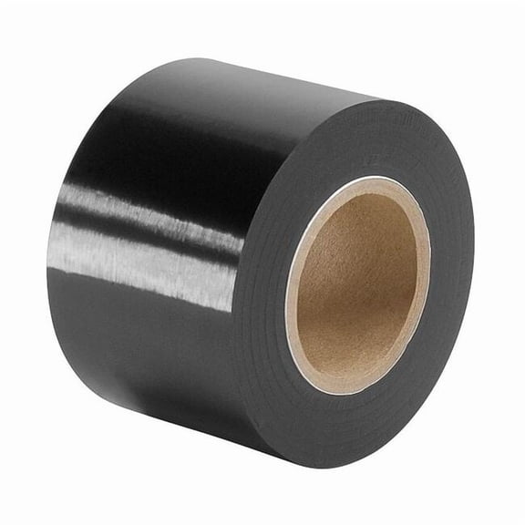 Tapecase Film Tape, Black, 33 yd L, 1 in W 15D680
