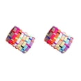 thumbnail image 2 of Langgg Hair Band Elastic Scrunchie Ponytail Holder Rings Accessories Color Random color random 4cm 2Set, 2 of 6