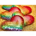 thumbnail image 1 of Sequins Heart DIY Full Drill Diamond Painting, 1 of 3