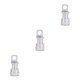 thumbnail image 5 of Greeniant Adaptador de hebilla de liberación rápida para pedal de bicicleta plegable, accesorio plateado Type1 NO1 Greeniant CBP329837, 5 of 6