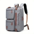 thumbnail image 5 of 3 In 1 Briefcases, Convertible Backpack Messenger Bag, Shoulder Bag, Laptop Case Handbag Business Briefcase, Multi-Functional Travel Rucksack, Fits 17.3 Inch Laptop For Men, 5 of 5