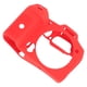 thumbnail image 3 of Funda de silicona suave para cámara, funda protectora de silicona antideslizante para cámara digital R7, color rojo, 3 of 12