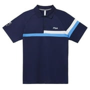 Fila Men`s 110 Year Tennis Polo ( MEDIUM Marina/Wt )