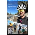thumbnail image 6 of Sports Sunglasses for Men Women, Polarized UV400 Cycling Glasses, Running Bike Mountain Fishing Sunglasses with Adjustable Nose Pads, 6 of 7