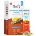 thumbnail image 1 of Breakfast Bars with Protein — Chocolate Chip (24 Count), 5g Clean Plant-Based Protein, Gluten Free, Nut Free, Dairy Free & Vegan, Healthy Snacks for Kids or Adults, School Safe, 1 of 5