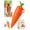 1pc, variant on Carrot Recorder Pen Recording Pen Voice Recorder pens Audio Playback Device Cute Carrot Shaped Writing Tool Toy 20s Playback Feature for Students Teachers School Learning Gift