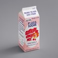 thumbnail image 1 of Great Western 1/2 Gallon Carton Pink Vanilla Cotton Candy Floss Sugar - 6/Case, 1 of 2