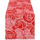 thumbnail image 2 of Puntoco Liquidación de suministros de cocina Bandera de mesa con flores para el día de San Valentín Fiesta navideña Cocina Sala de estar Mantel decorativo Mantel de lino con estampado Mantel de té, 2 of 4