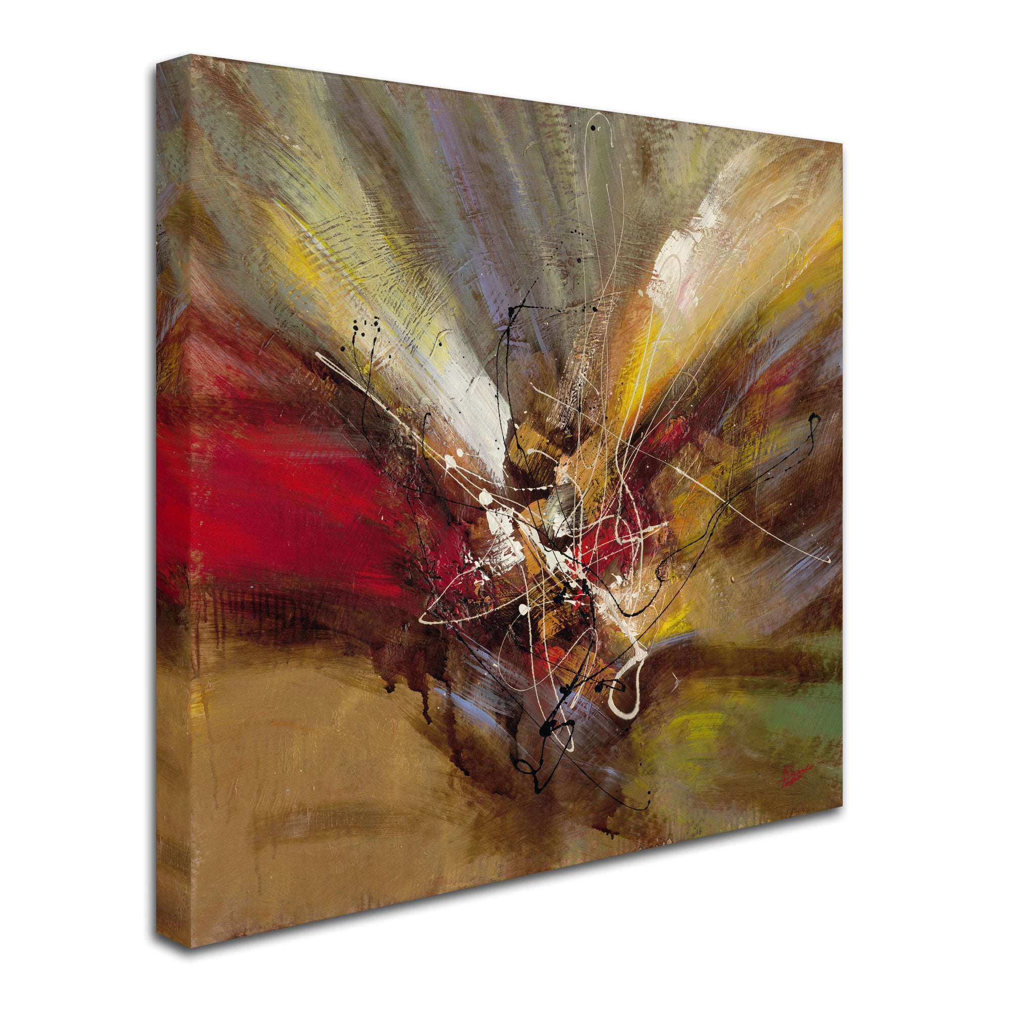 Trademark Fine Art "Sunrise" Canvas Art by Ricardo Tapia