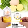 thumbnail image 2 of Hand Powered Egg Scrambler Shaker, Eggs Yolk White Mixer, Golden Egg Maker, Manual Multifunctional Egg Pudding Maker Kitchen Gadgets for Mixing the Egg Making Hard Boiled Eggs, 2 of 9