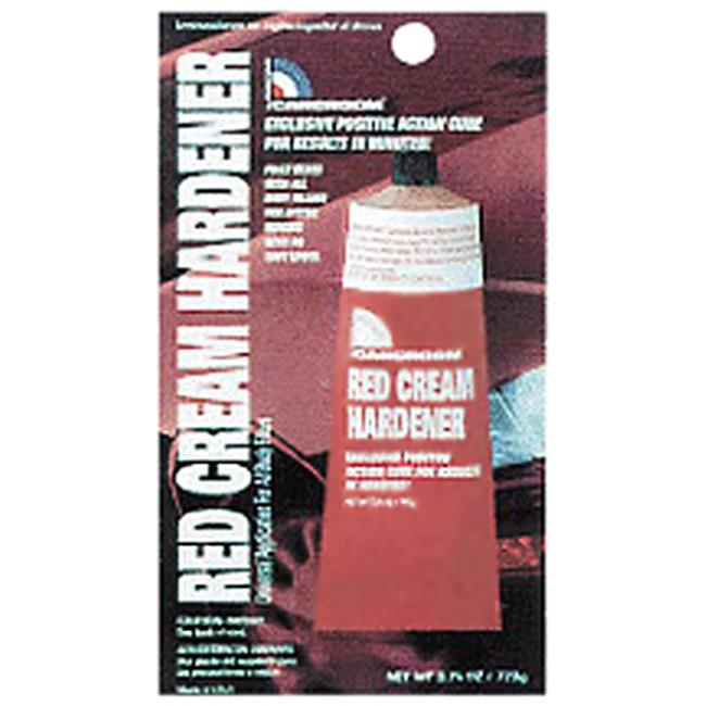 Blue Magic 77102 2.75 oz Cargroom Red Cream Body Filler Hardener