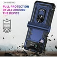 thumbnail image 4 of for Samsung Galaxy Z Flip 4 Case, Galaxy Z Flip 3 Case with Hinge Protection and 360°Rotate Ring Magnetic Kickstand Heavy Duty Protective Case for Samsung Galaxy Z Flip 3/4 Phone (Blue), 4 of 15