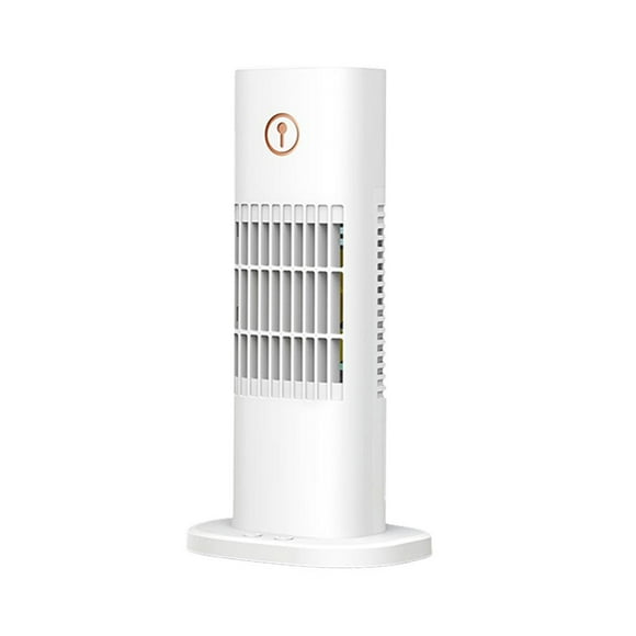 Enfriador evaporativo de pantano 2 en 1, enfriador de aire, 3 ventiladores para todo el año blanco