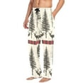 thumbnail image 2 of FORMRS Mens Pajama Pants with Pockets Sleepwear Lounge Bottoms Sizes S-2XL, Black Deer, 2 of 7