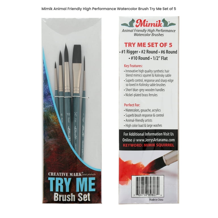 Jerry's Artarama 18-Piece 5ml Watercolor Tube Bundle with Brushes, Easel,  and Palette - Professional Quality Paint Set for Artists, Travel-Friendly  Design, Perfect for Artist, Back to School Needs 