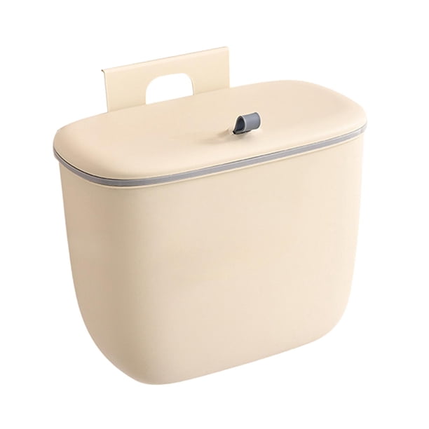 Contenedor de compost para cocina, contenedor de residuos de alimentos, cubo de compost de reciclaje de gran capacidad, bote de basura para armario, 8 litros