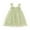 2169Green4286, variant on Rggeeun Toddler Girls Sleeveless Square Collar Holiday Floral Dress Dance Party Dresses Clothes Comfort Casual O-Neck Sundress