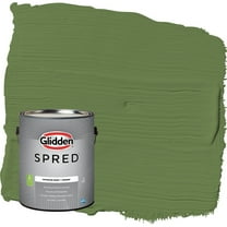 Glidden Spred Mint Leaves / Green Eggshell Interior Paint with Primer, 1 Gallon