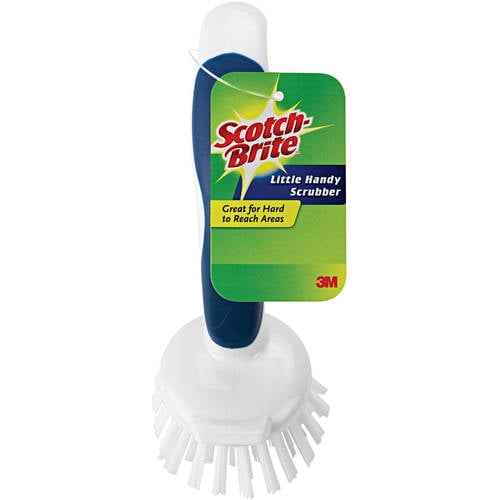 ScotchBrite Little Handy Scrubber, 1/Pack