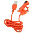 thumbnail image 1 of Funny Portable Dog Shaped Smartphone Charging Cable with Stable Data Transmission, Orange Type C Connector for Friends and Family, 1 of 5